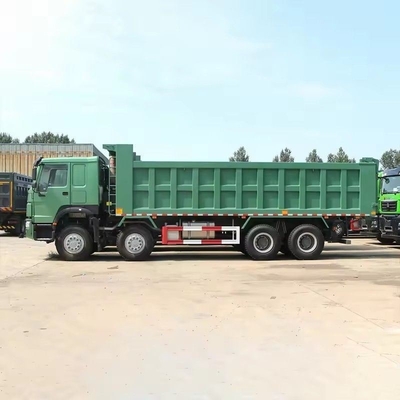 Usato 371HP Sinotruck Dump Truck Heavy Truck pneumatici senza tubi Disegno 8 * 4 a mano sinistra