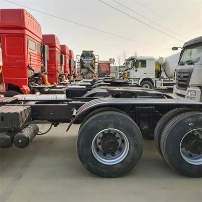 6X4 Head 340 CV 40 tonnellate 110 km/h Camionotti pesanti usati per trattori in Euro 2 con finestrino manuale