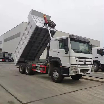 Potenza &gt; 450 CV Camion a gomma 6*4 Camion a scarico a mano sinistra Camion a gomma di seconda mano