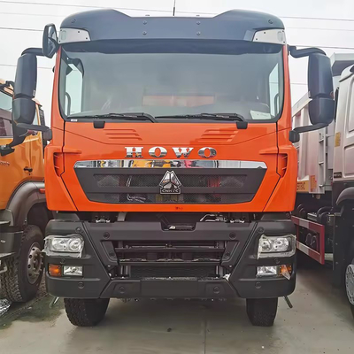 Potenza &gt; 450 CV Camion a gomma 6*4 Camion a scarico a mano sinistra Camion a gomma di seconda mano