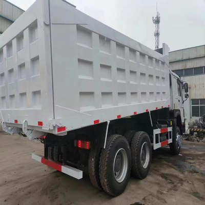 Potenza &gt; 450 CV Camion a gomma 6*4 Camion a scarico a mano sinistra Camion a gomma di seconda mano
