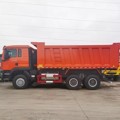 8X2 ruota motrice 520HP F3000 X3000 30 tonnellate manuale Usato Shacman Dump Truck finestra manuale