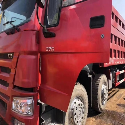 Segment Tipper Used e Sino HOWO 8X4 12 Wheelers Mining Dump Truck per l'Africa