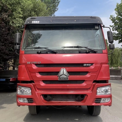 HOWO 8X4 375 Tipper 500HP Tipper Usato camion di scarico con sospensione pneumatica