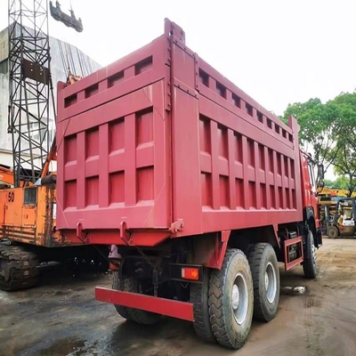 Disegno pneumatico senza tubi camion miniere usato HOWO 375HP a mano destra 10 ruote 6X4