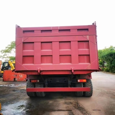 Sinotruck 6*4 371HP White Used Dump Truck con sospensione anteriore del sedile