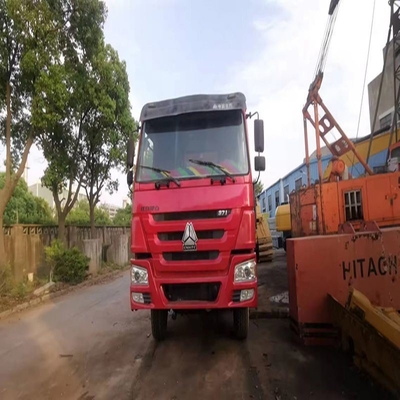 6X4 camion di scarico di seconda mano cinese con 10,2 tonnellate di GVW e motore da 336 CV 371 CV 375 CV 420 CV