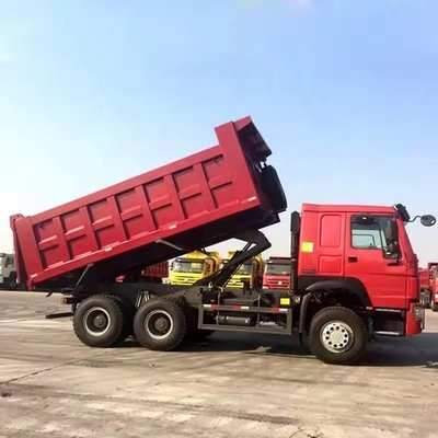 Affattabile Sinotruck finestra manuale HOWO 371HP 6 * 4 Dump Truck con 18cbm Capacità