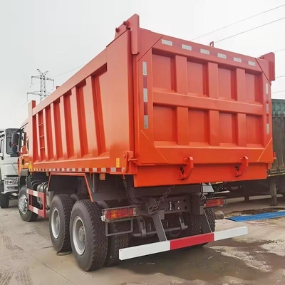 10.2 tonnellate usato HOWO 371HP Dump Truck a destra 8X2 Tipper Truck per l'estrazione mineraria 30 tonnellate