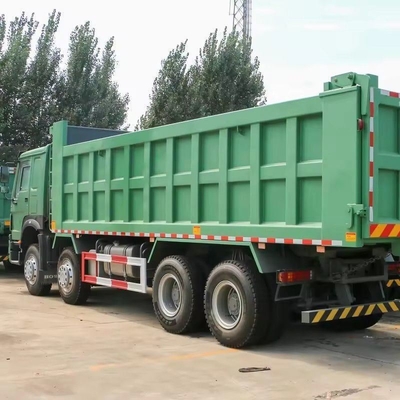 10.2 tonnellate usato HOWO 371HP Dump Truck a destra 8X2 Tipper Truck per l'estrazione mineraria 30 tonnellate