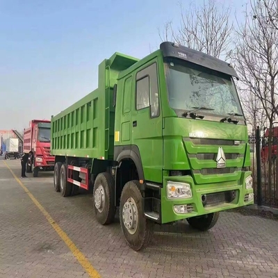 10.2 tonnellate usato HOWO 371HP Dump Truck a destra 8X2 Tipper Truck per l'estrazione mineraria 30 tonnellate