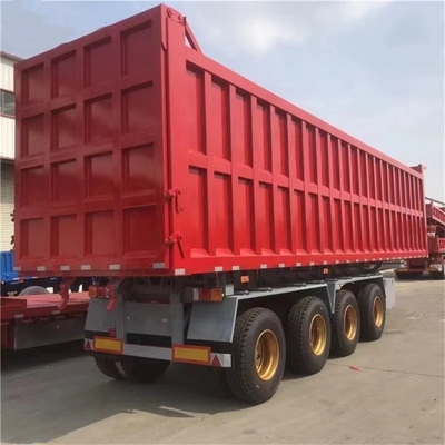 50 tonnellate 60 tonnellate e 80 tonnellate Capacità 4 assi rimorchio per servizi di consegna a piatta piatta