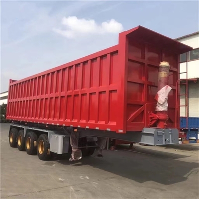 50 tonnellate 60 tonnellate e 80 tonnellate Capacità 4 assi rimorchio per servizi di consegna a piatta piatta