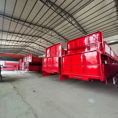 2/3/4 asse Custom Dump Truck Trailer 40-100 tonnellate per e 1 anno Servizio post-vendita