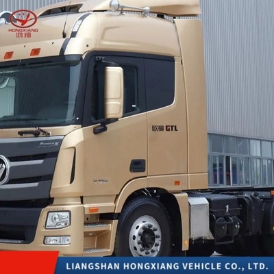 Sospensione pneumatica Sedile del conducente 8,2 tonnellate HOWO 6X4 Truck trattore con motore diesel da 375 CV