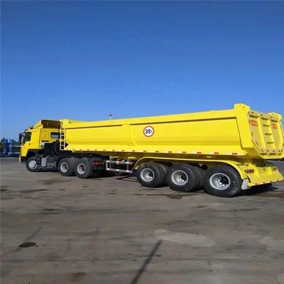Camion-remorco a 3 assi con capacità di 40-150 tonnellate in base alle esigenze del cliente