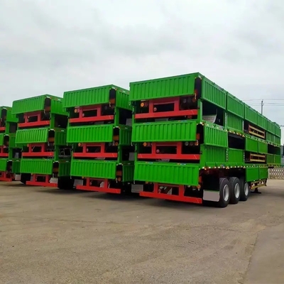Prodotto in 3 assi semi-remolchi a parete laterale auto-dumping con servizio post-vendita di 1 anno