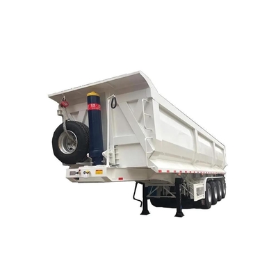 2/3/4 Assi 40/60/80/100 tonnellate idraulica a ribaltamento posteriore Semi rimorchio con 1