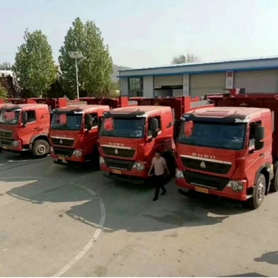 Tri Asse Retro Tipper Dump Tipping Semi Truck End Dump Semi Trailer con 8.12.16 pneumatici