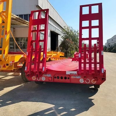 3 assi 60 tonnellate 80 tonnellate letto basso 3 assi semirimorchio semirimorchio con asse da 13 t
