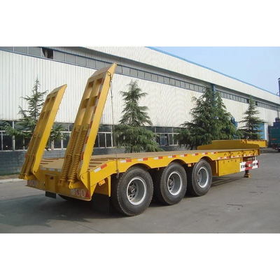 3 assi 60 tonnellate 80 tonnellate letto basso 3 assi semirimorchio semirimorchio con asse da 13 t