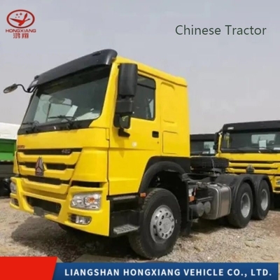 Sinotruk HOWO T7h 6*4 10 Ruota CNG Trattore testa camion Potenza &gt; 450 CV Personalizzazione