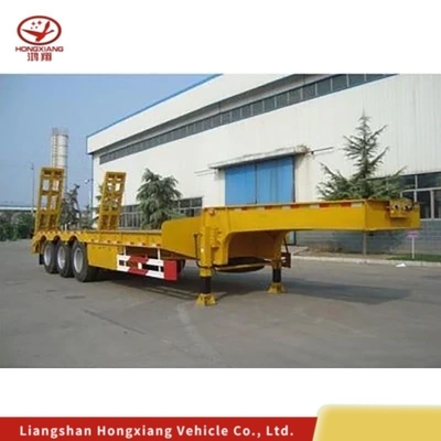 2240mm Tread Lowbed Trailer 3/4/5 Axle Low Bed Semi Trailer per il beneficio
