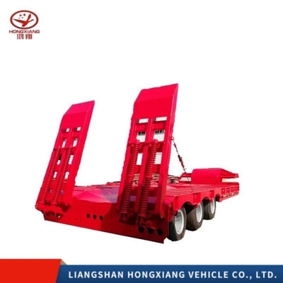 3 assi 20FT 40FT 60 tonnellate semirimorchio a letto basso non auto-dumping e battistrada 2240mm