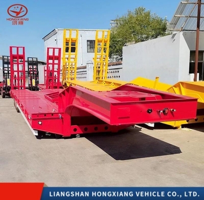 13500X3000X1550 mm rimorchio da trasporto a basso carico con sistema di frenatura antiblocco ABS