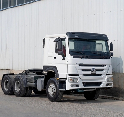 Usato HOWO 6X4 371HP 375 Truck Tractor Head con capacità di carico e prestazioni di 8,2 tonnellate