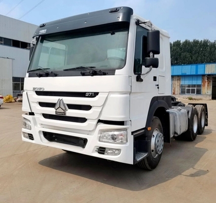 Usato HOWO 6X4 371HP 375 Truck Tractor Head con capacità di carico e prestazioni di 8,2 tonnellate