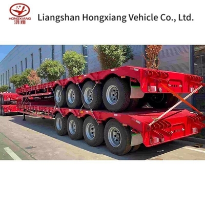 Camion a rimorchio 3 assi 4 assi Autodumping personalizzazione 50 tonnellate 100 tonnellate Camion a rimorchio basso