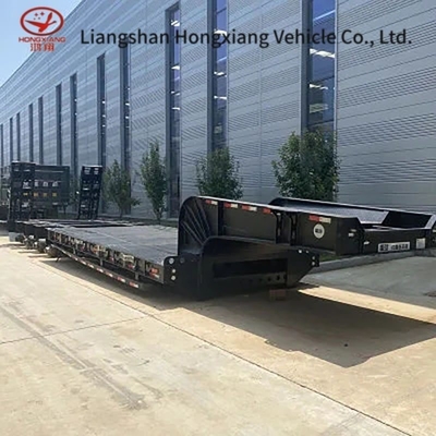 Camion a rimorchio 3 assi 4 assi Autodumping personalizzazione 50 tonnellate 100 tonnellate Camion a rimorchio basso