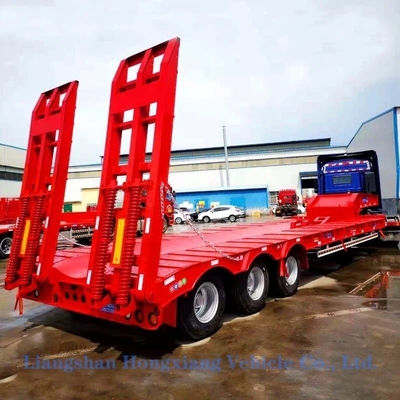 40 piedi 20 piedi contenitori per il carico Flat letto rimorchi 30 asse Flatbed semirimorchi vende