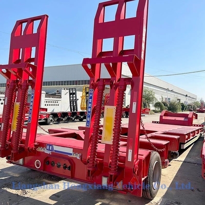 40 piedi 20 piedi contenitori per il carico Flat letto rimorchi 30 asse Flatbed semirimorchi vende