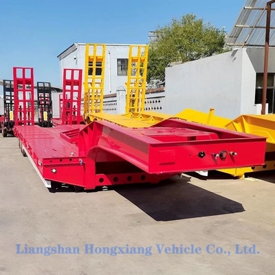 Semi-remolchio a due velocità con gamba di atterraggio realizzato in serbatoio di polvere Prime Mover come magazzino di camion