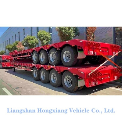 Semi-remolchio a due velocità con gamba di atterraggio realizzato in serbatoio di polvere Prime Mover come magazzino di camion
