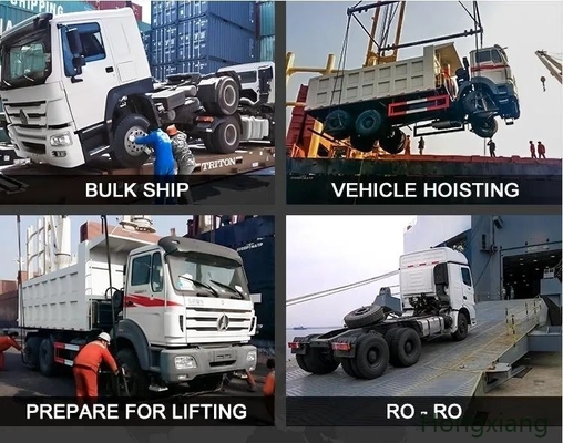 Sinotruk HOWO 371/400/420/380HP 6X4 10 ruote testa del trattore con pneumatici senza tubo