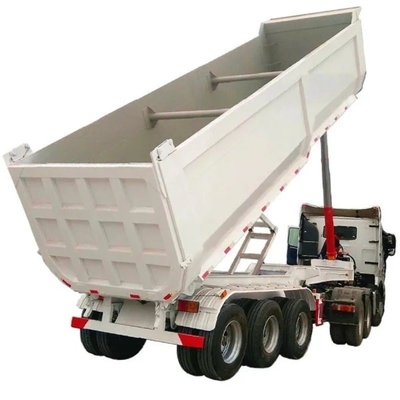 Acciaio 2/3/4 Assi Tiratore idraulico RC camion semirimorchio con rimorchio di scarico asse tandem