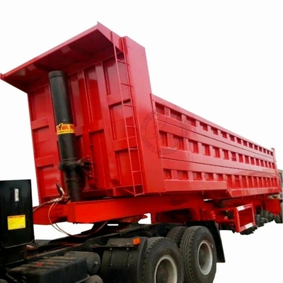 Acciaio 2/3/4 Assi Tiratore idraulico RC camion semirimorchio con rimorchio di scarico asse tandem