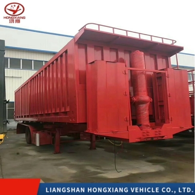 Autodumping di 80 tonnellate EHL9400Z 3 assi semi-rimorchio a rimbalzo posteriore