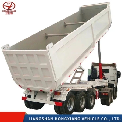 Suspensione a aria a forma di U 3 assi Trailers a capovolgimento posteriore Dump Semi Truck Trailers EHL9400Z