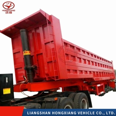 Suspensione a aria a forma di U 3 assi Trailers a capovolgimento posteriore Dump Semi Truck Trailers EHL9400Z