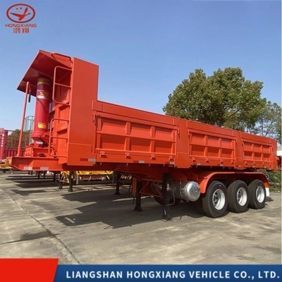 Suspensione a aria a forma di U 3 assi Trailers a capovolgimento posteriore Dump Semi Truck Trailers EHL9400Z