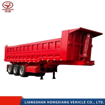 Suspensione meccanica 3 asse 40t 60t rimorchio idraulico rimorchio rimorchio per camion
