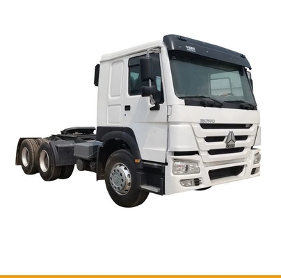 1 anno Servizio post-vendita Euro2 Camioni HOWO 371/375HP Camioni a scarico di rifiuti Testa del trattore