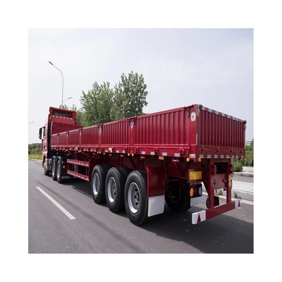 Camion con scarico posteriore in forma di U da 80-50 tonnellate semirimorchio per il trasporto di carichi pesanti