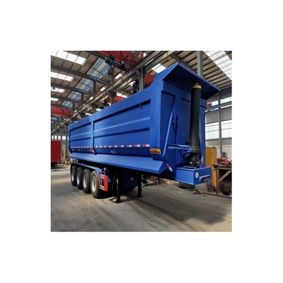 1 anno Servizio post-vendita Acciaio Dump Hydraulic Dump Cargo Utility Tipper Semi-trailer