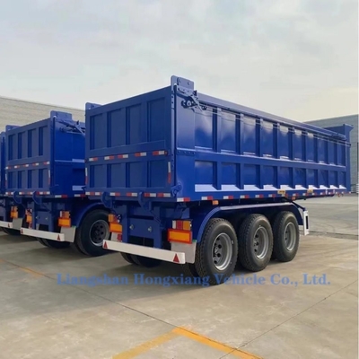 Semi-remorco per camion 25 metri cubi 30 tonnellate Semi-remorco idraulico