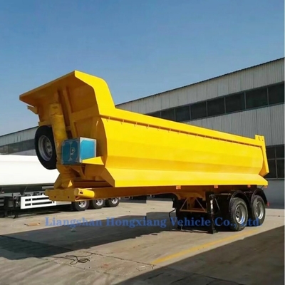 Cylindro idraulico 3 assi 60 tonnellate rimorchio di fine rimorchio di rimorchio di rimorchio
